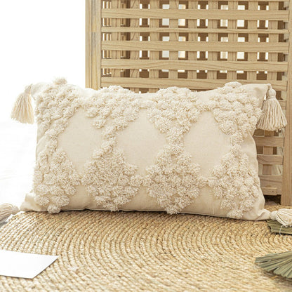 beige_coastal_rectangle_throw_pillow