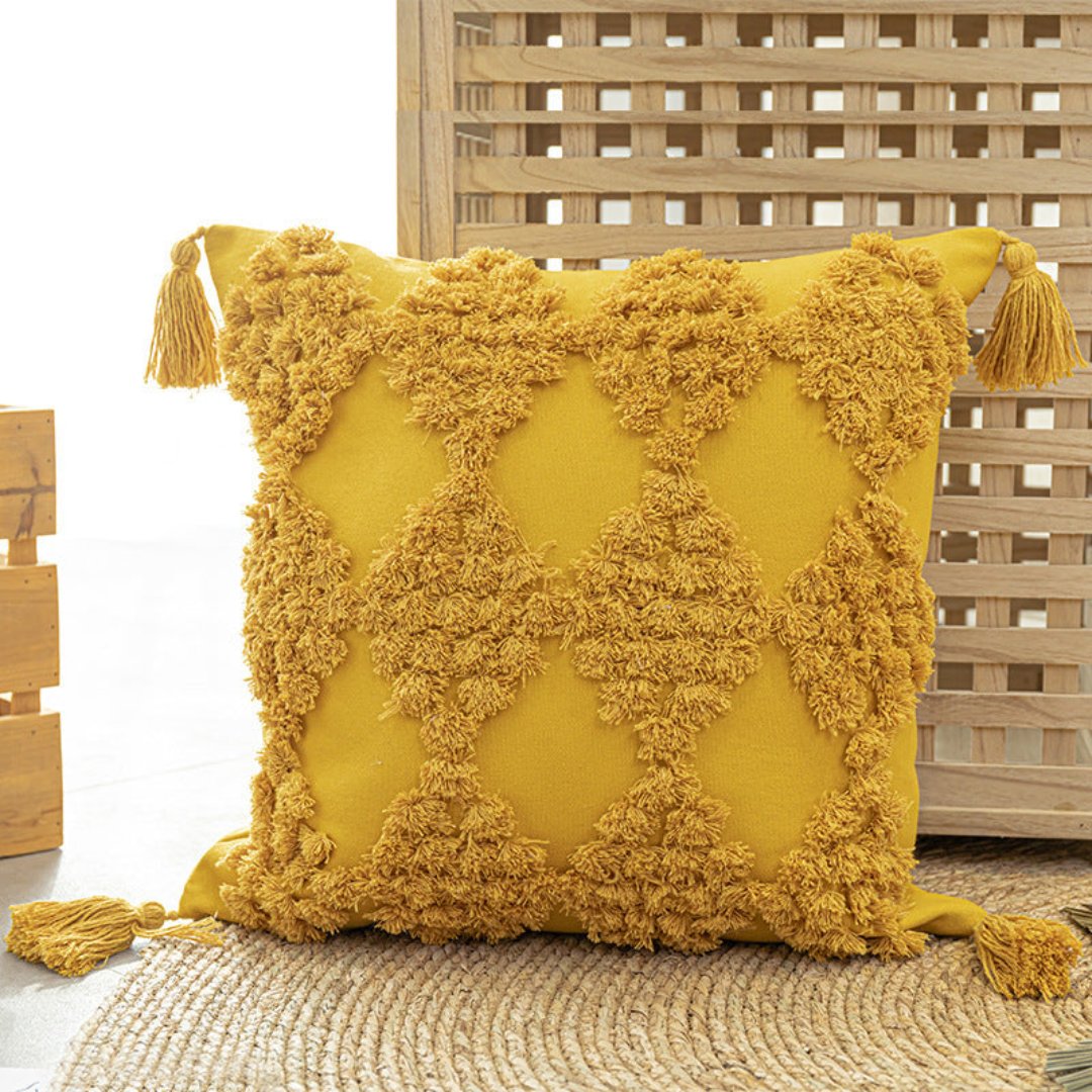 burnt_yellow_coastal_rectangle_throw_pillow