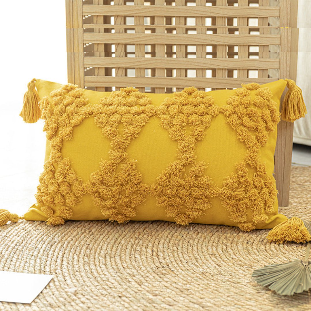 burnt_yellow_coastal_rectangle_throw_pillow